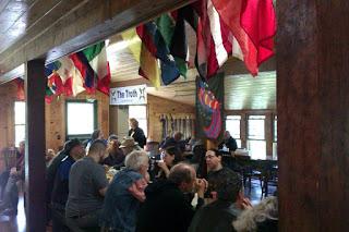 A hall full of people at Trothmoot 2015